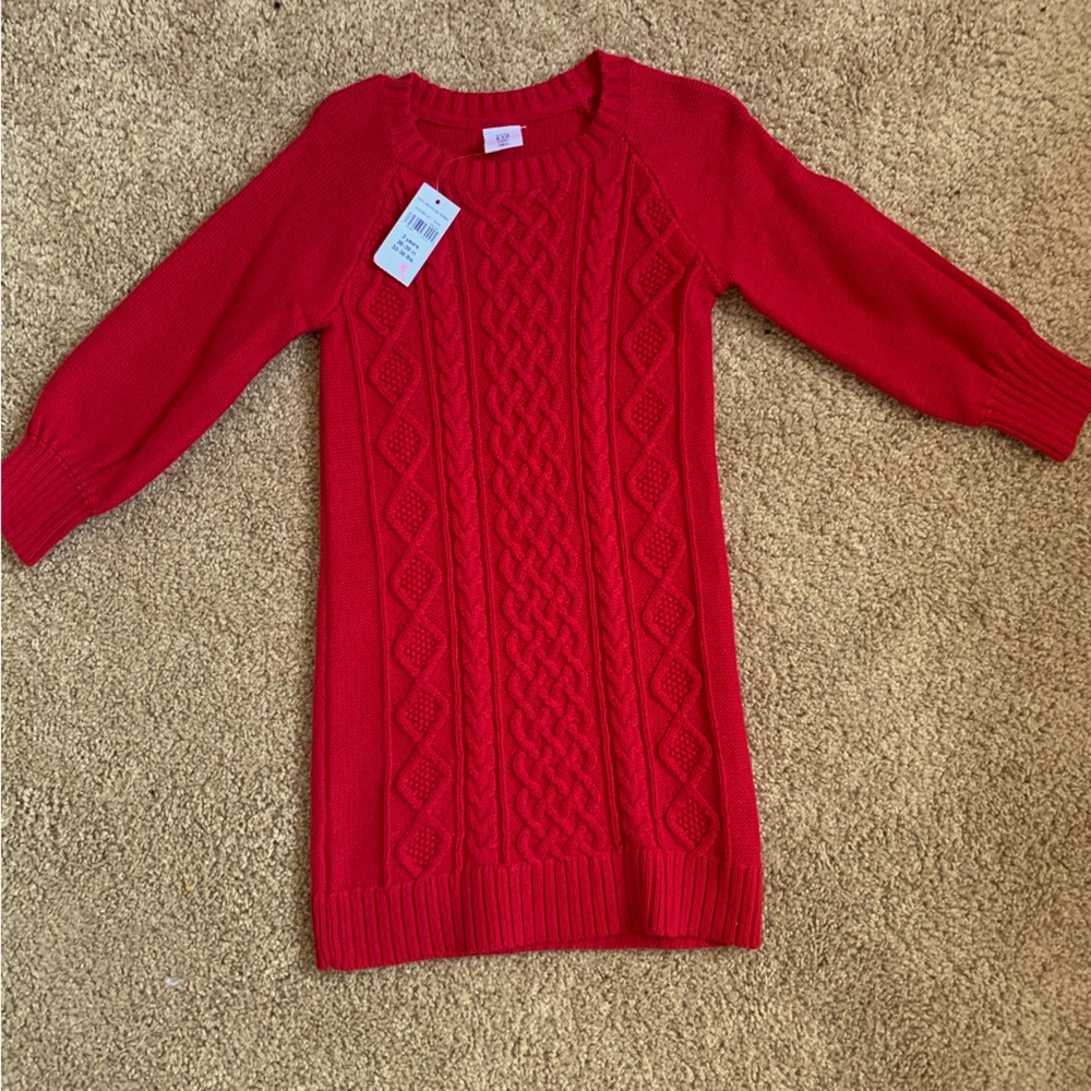 Baby Gap Toddler Red Sweater Dress